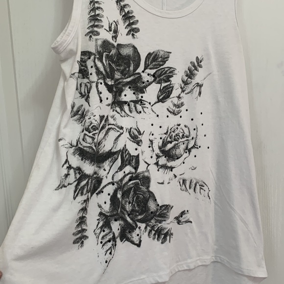 George style ladies white tank top - Picture 5 of 8